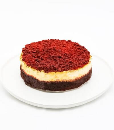 red velvet midi cheesecake